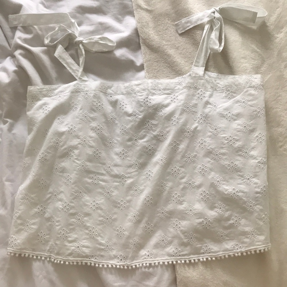 aerie floral pattern tank top